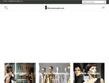 Tablet Screenshot of buymannequin.com